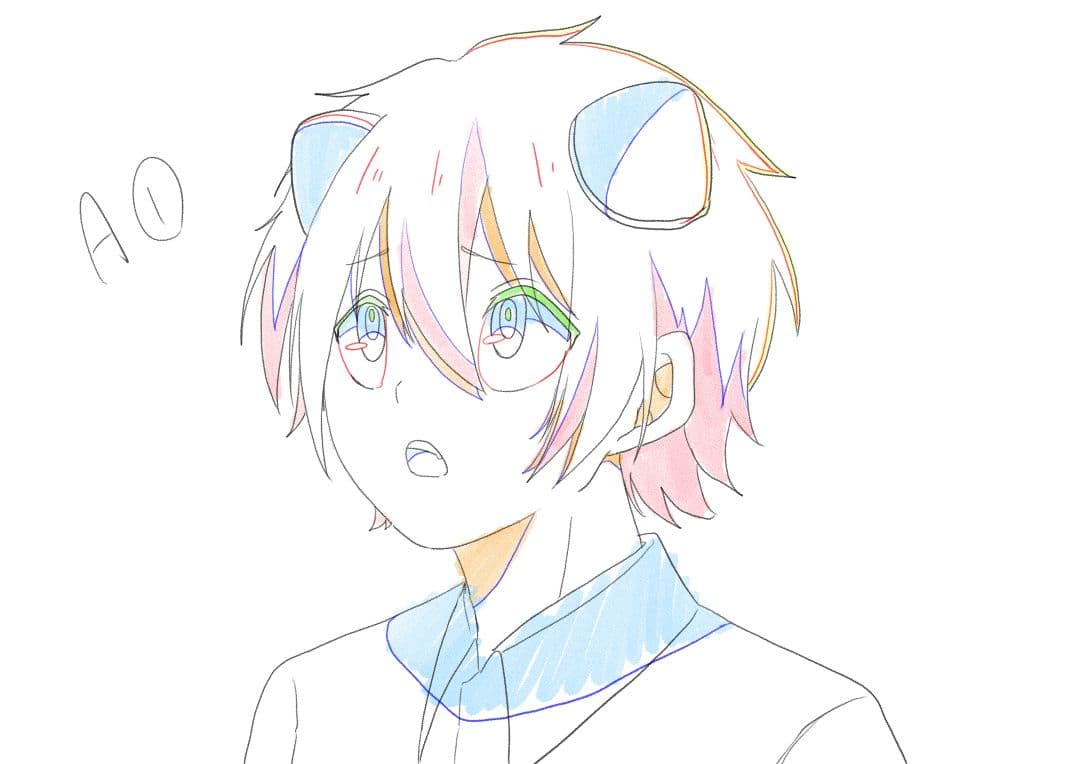 イラストオーダー 色紙可