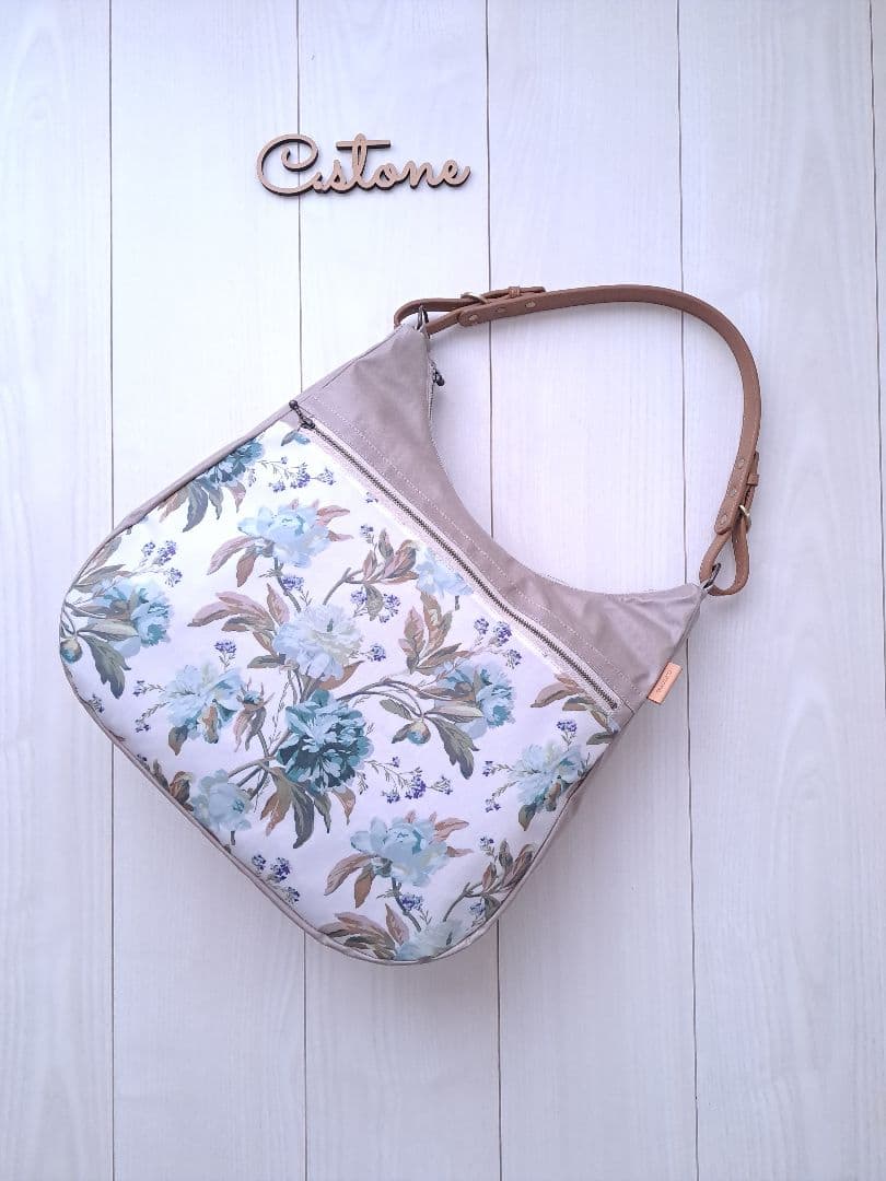 new ！ BIGドロップバッグ　リバティ　デカントブルームス