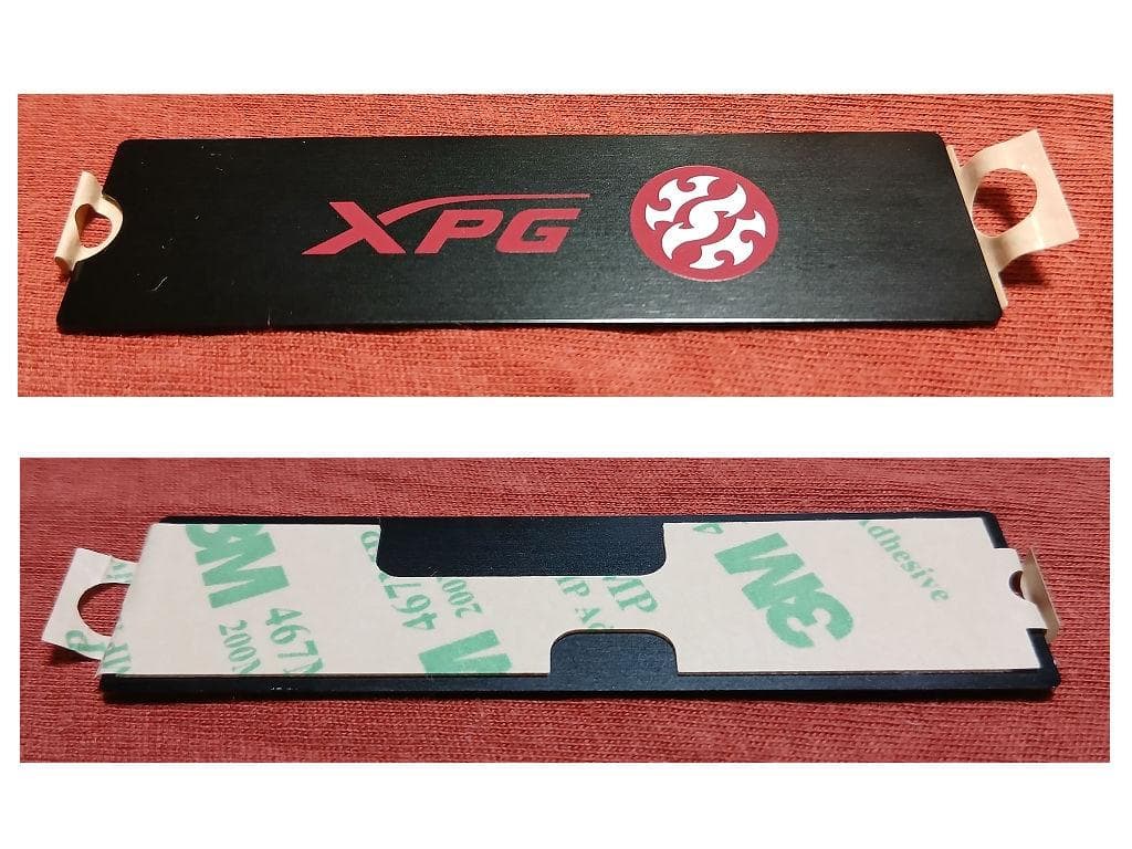 M.2 SSD XPG SX8100 NVMe 512GB 動作確認済