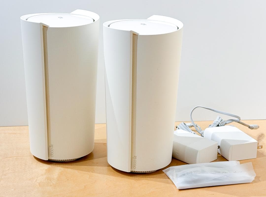 tp-link Deco AXE11000 Wi-Fi 6E ルーター 2台