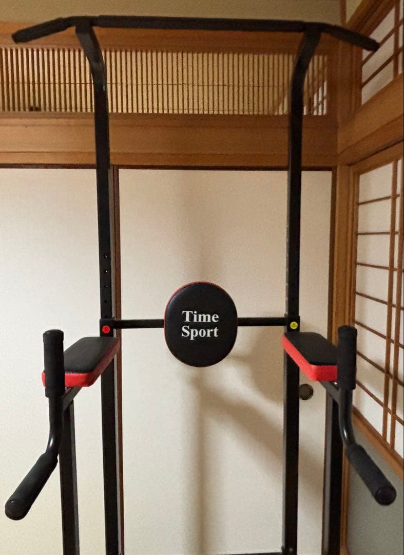 【ロザキ】　Time Sport 懸垂マシンTS−002 高さ調整可能