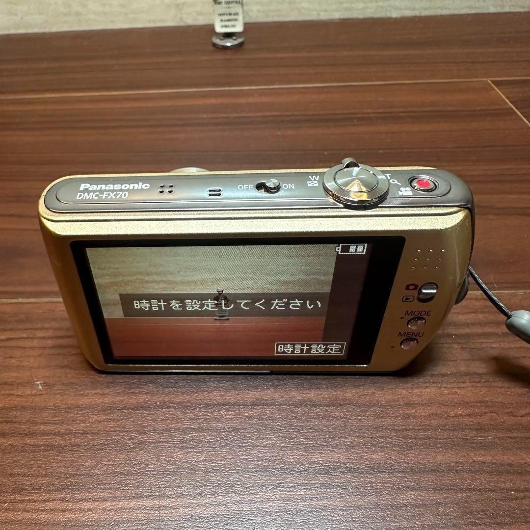 Panasonic LUMIX FX DMC-FX70-K デジカメ 2689
