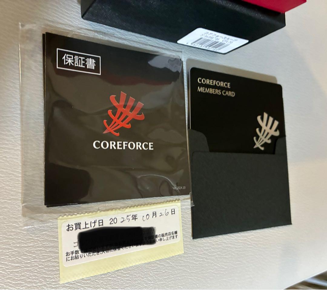jack様　コアフォースループ　ブラックスピネルネックレス CFL70