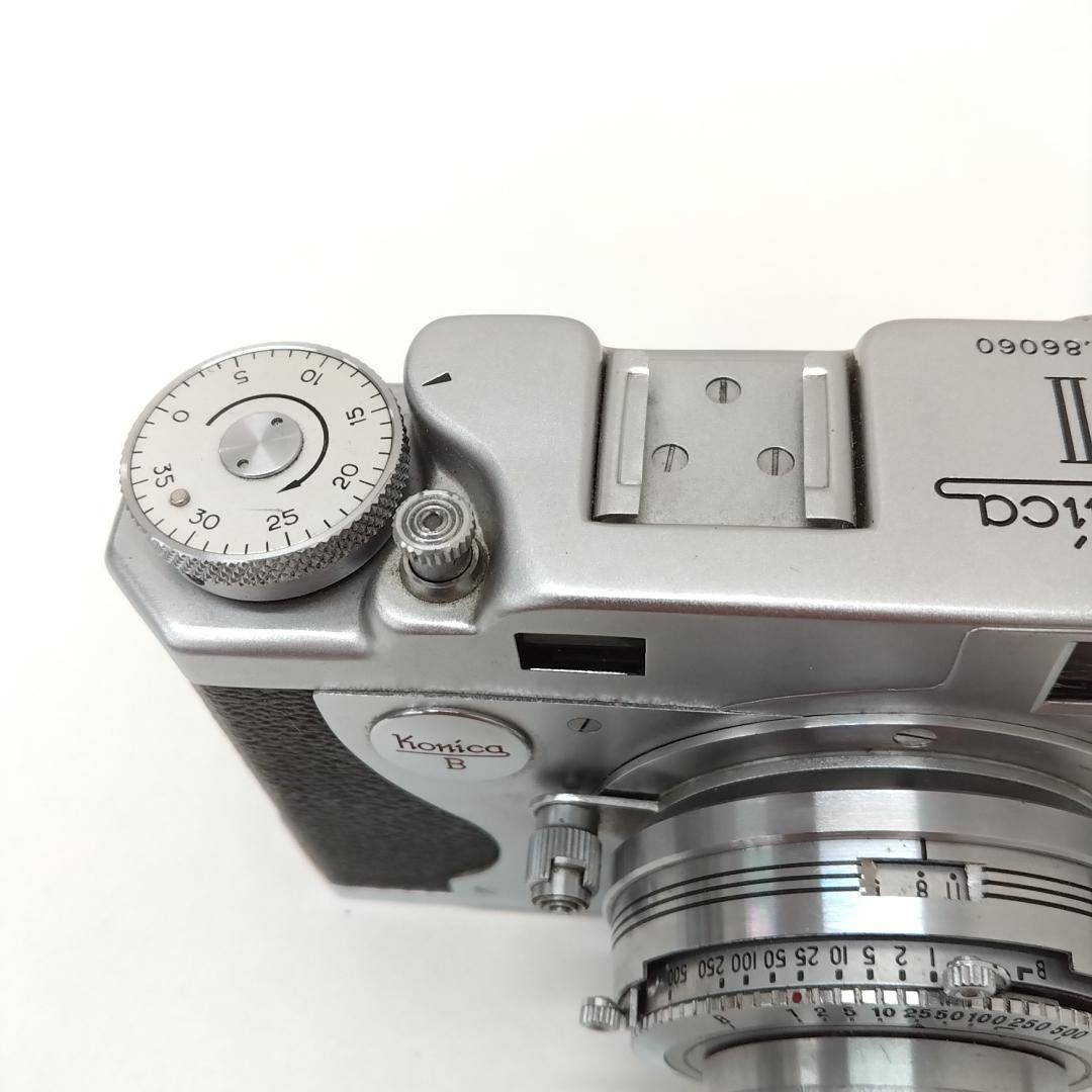 若《RJFTE》コニカ　KONICA B　Ⅱ　hexar　50mm　F2.8