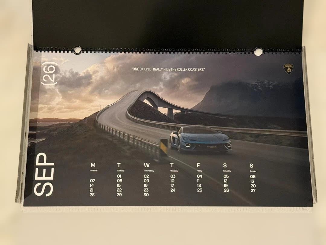 未使用品★ランボルギーニ カレンダー2026＆マガジンセット（計4点）