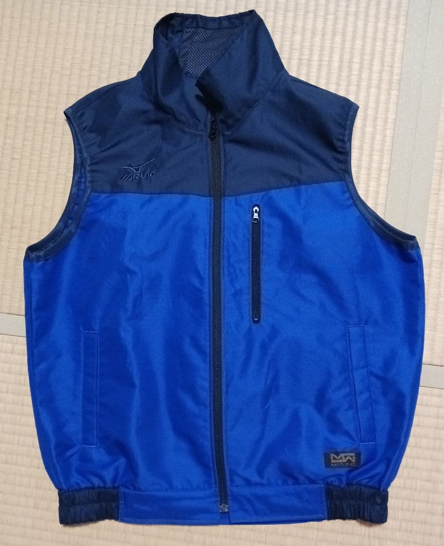 空調服 ミズノ サイズL 小型バッテリー 薄型ファン スターターキット