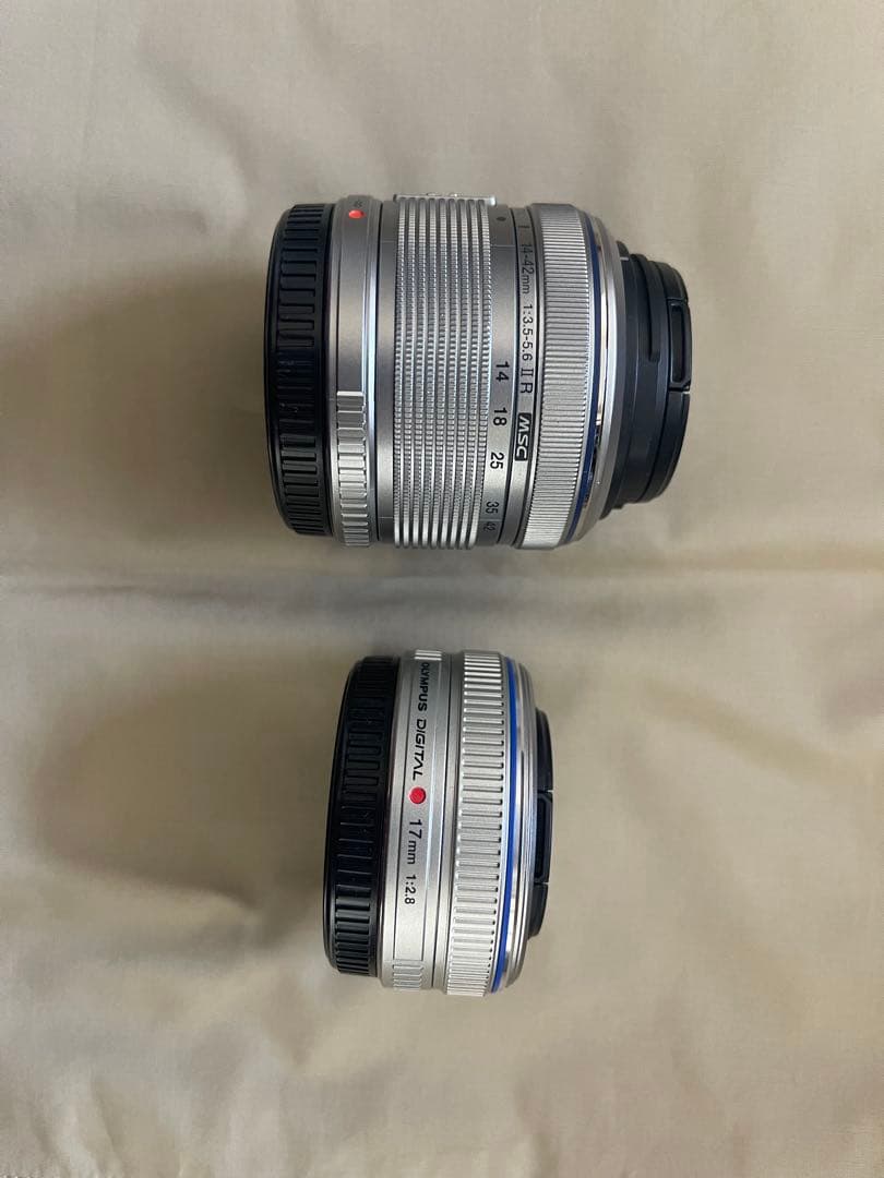 OLYMPUS PEN E-P3 レンズ2本セット 17mm単焦点付　動作確認済