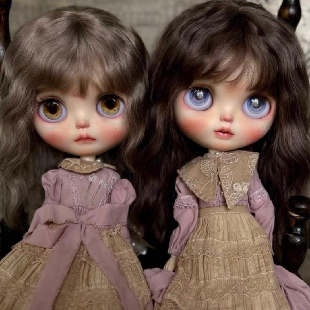 カスタムブライス 作家様 ドール 人形 幼い きれい フルセット