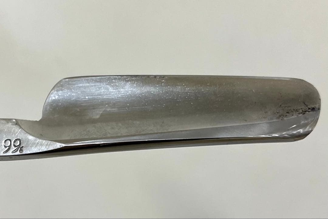 稀少 理美容用品☆床屋さんの古いカミソリ 西洋剃刀 '66 王座