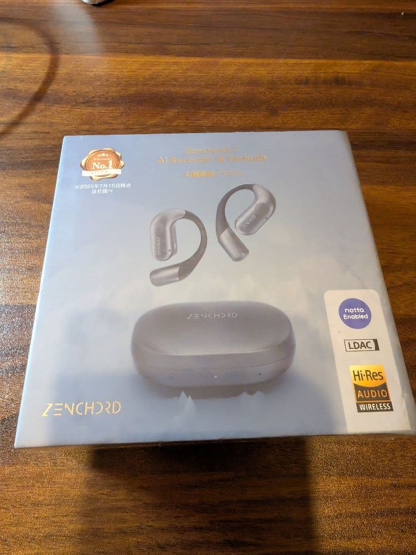 新品未使用 Zenchord1 AI Recorder & Earbuds