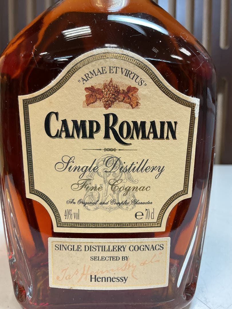 608[未開栓］CAMP ROMAN Hennessy 1998年 限定販売