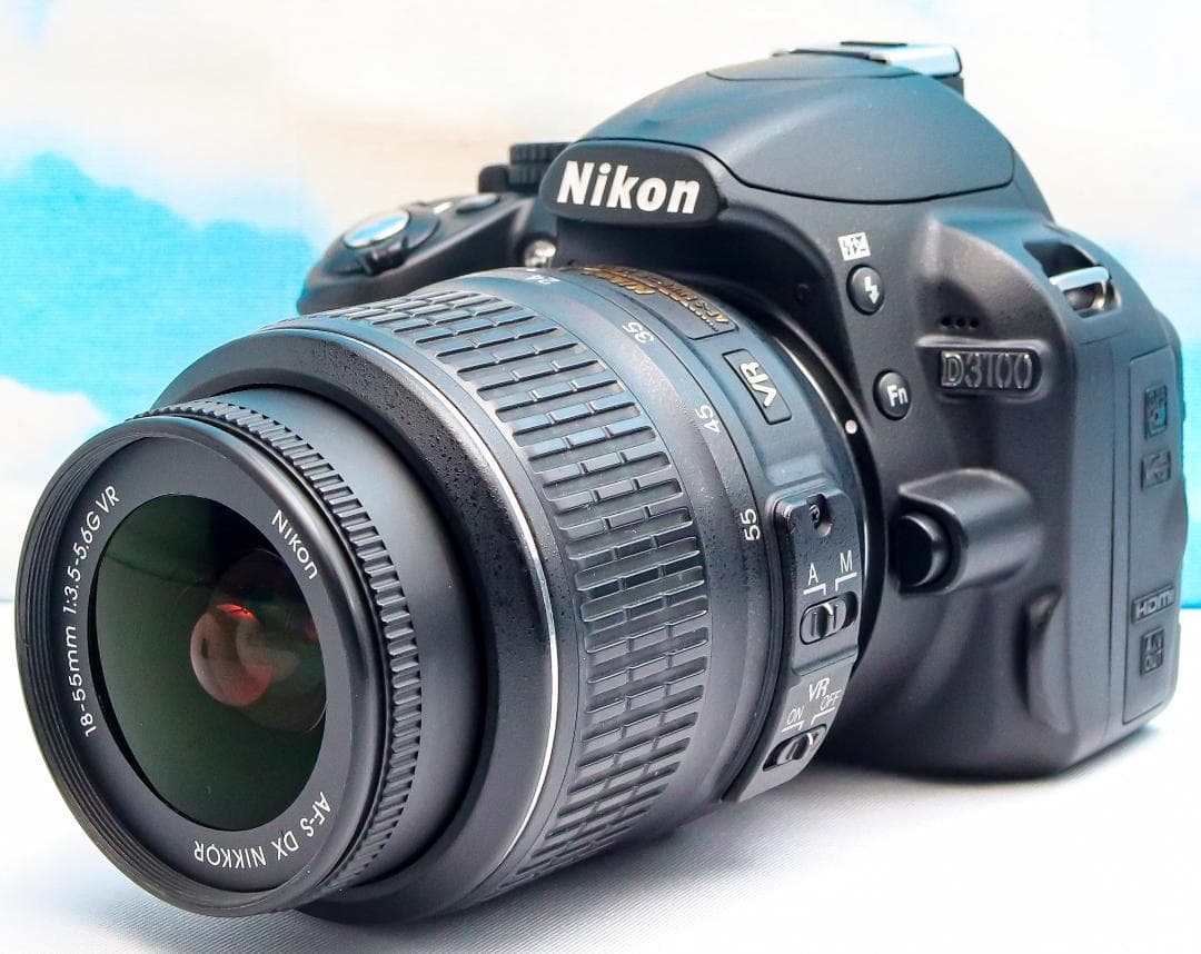 ニコン Nikon D3100⭐️スマホに送れる⭐️ダブルレンズ⭐️安心セット！