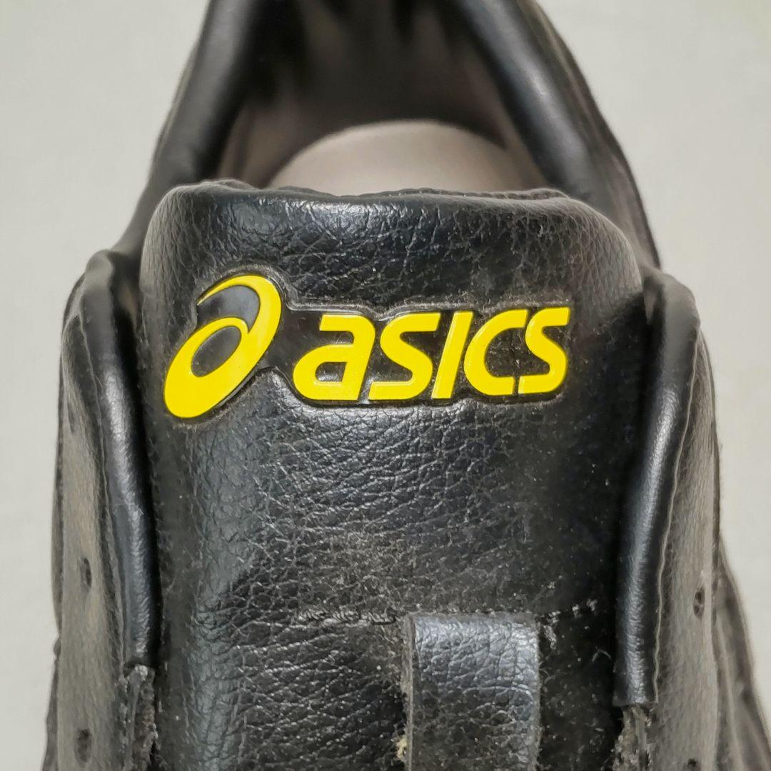 【良品】ASICS/アシックス/安全靴/黒/黄色/27.0cm