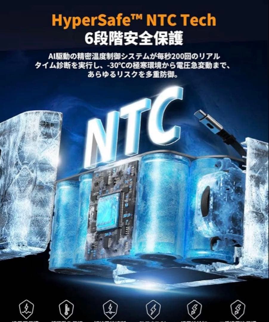 APERRY Nano100 ポータブル電源 100W