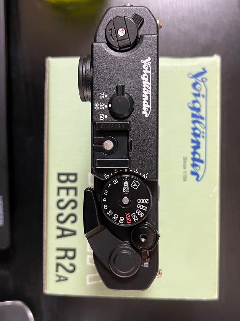 【動作確認済】Voigtlander BESSA R2A 純正ケース付