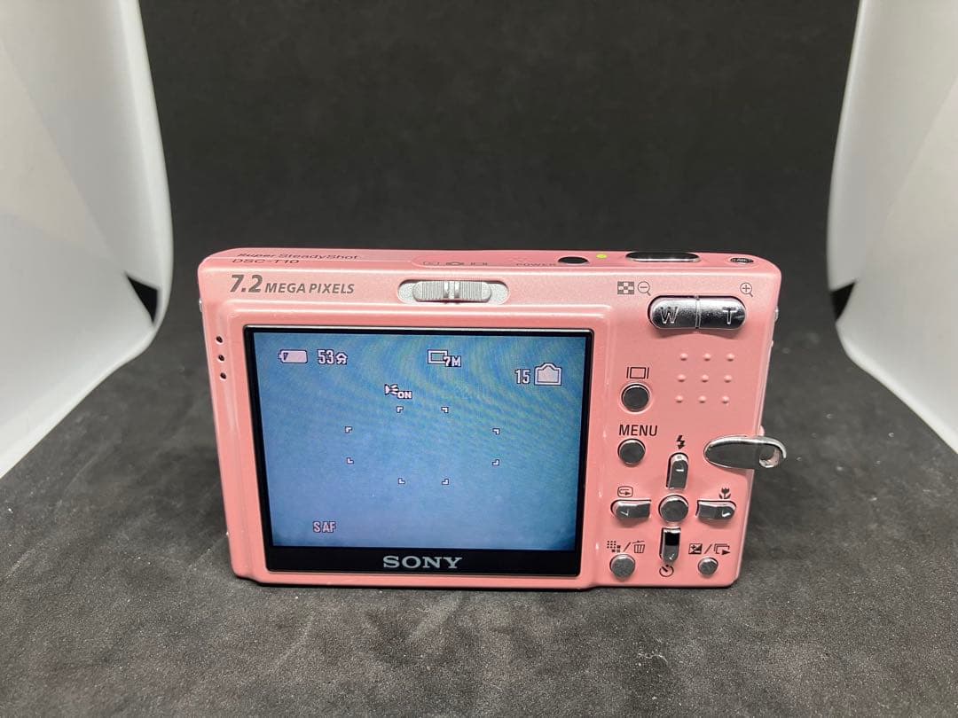 【良品】SONY Cyber-shot DSC-T10 ピンク コンデジ