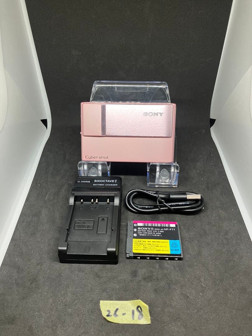 【良品】SONY Cyber-shot DSC-T10 ピンク コンデジ
