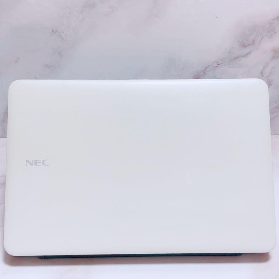 お買い得！SSD✨DVD✨初心者✨すぐ使える✨NEC白ノートパソコン