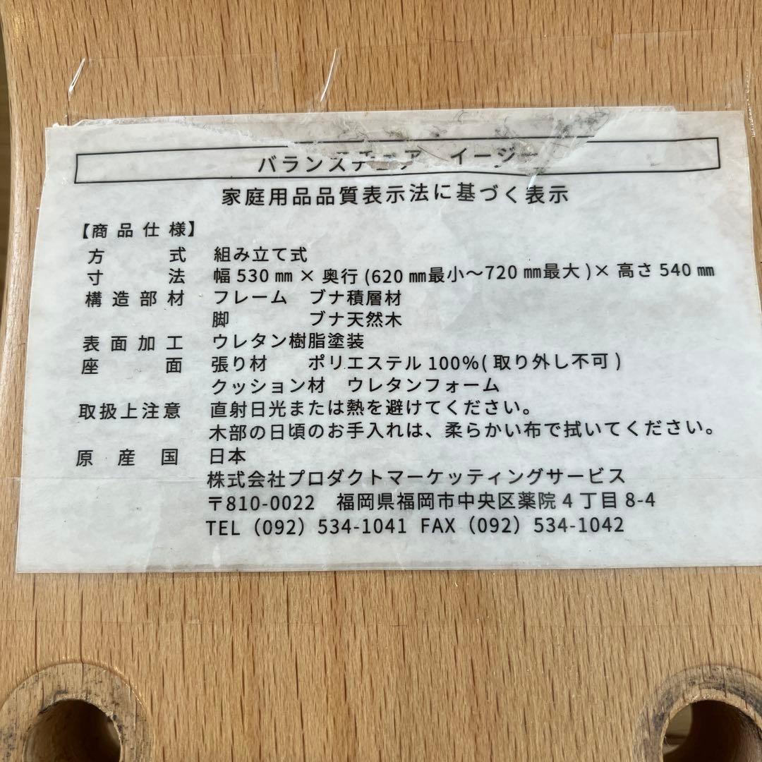 Balans EASY バランスイージー バランスチェア グリーン カバー付