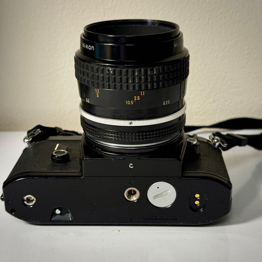 ニコン Nikon EM + マクロレンズ55mm F3.5