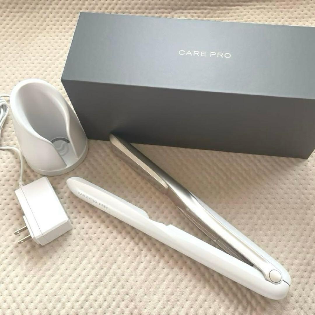 CAREPRO DEEP ヘアケア ヘアアイロン ケアプロ 超音波アイロン