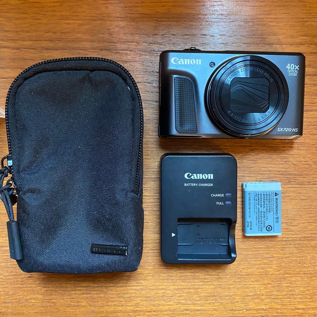 Canon PowerShot SX720 HS デジカメ ブラック コンデジ