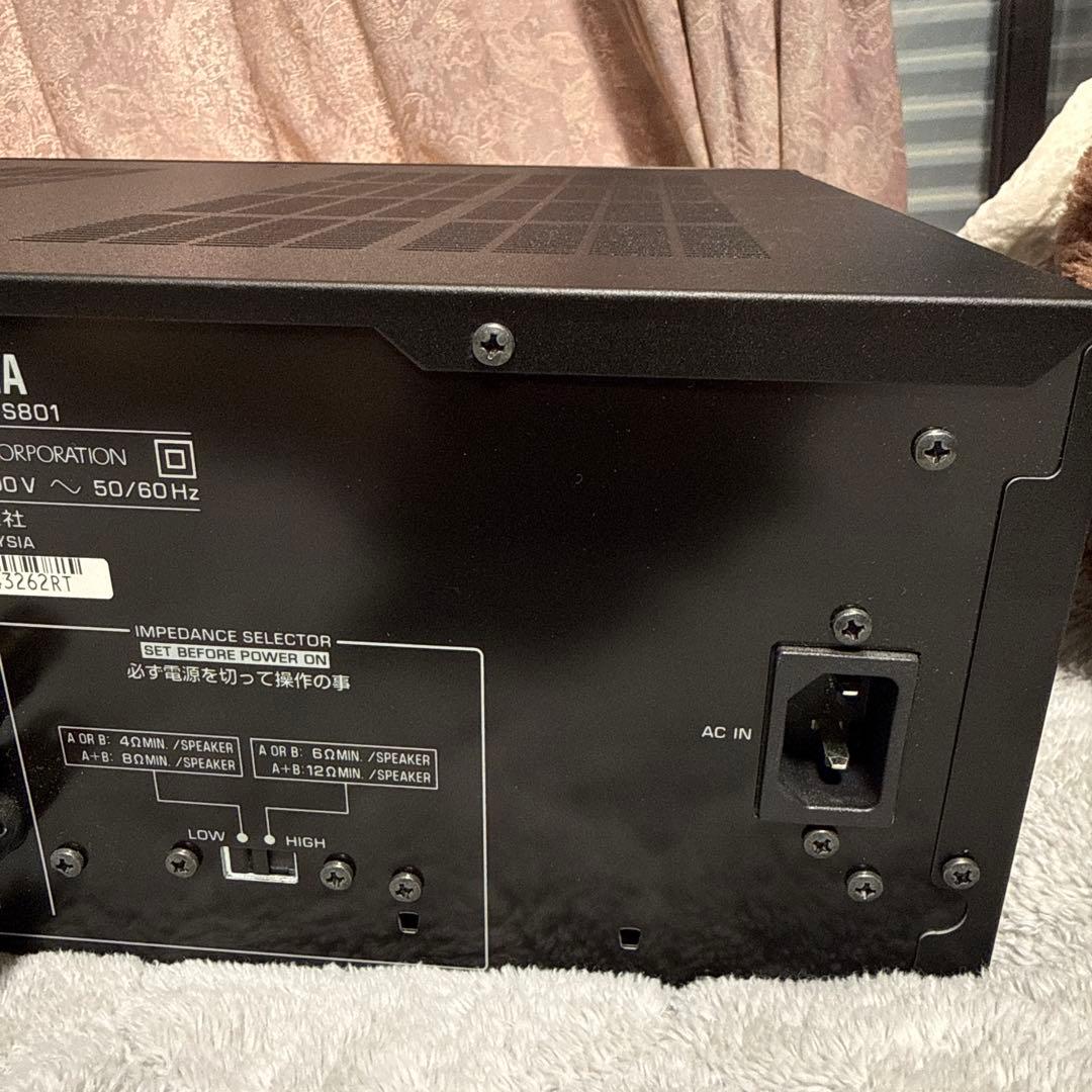 YAMAHA A-S801 (B) プリメインアンプ