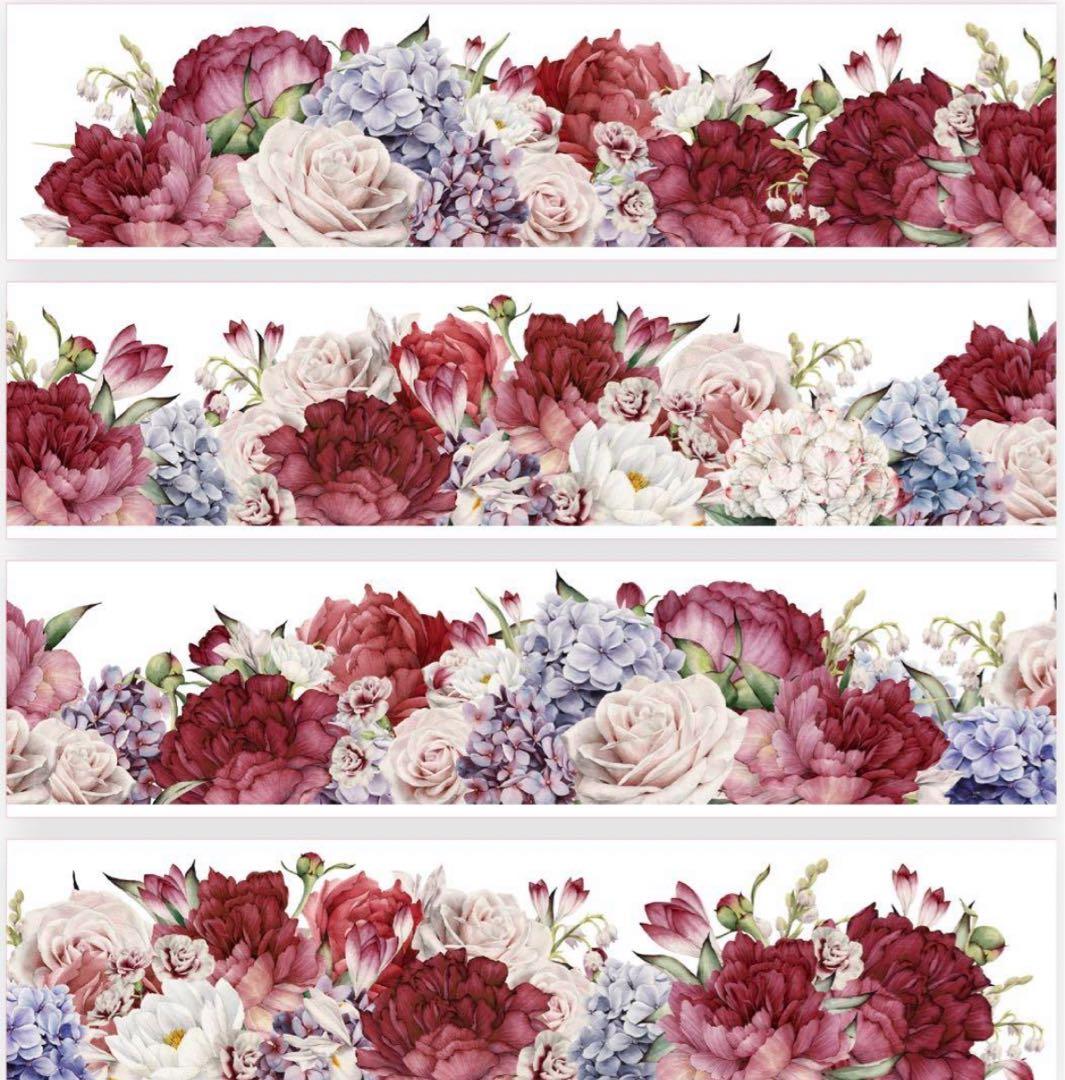 【SALE】お花マステ4巻セット