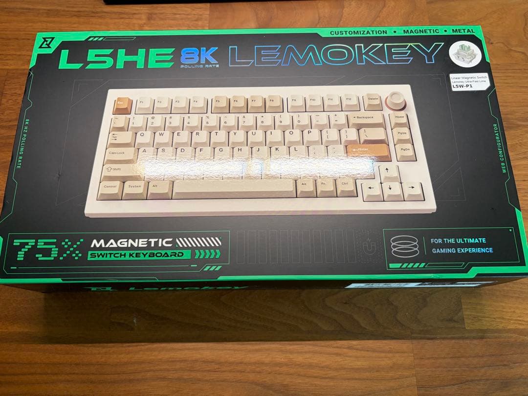 【美品完品】Lemokey L5 HE ラピッドトリガー対応 即発送 FPS最強