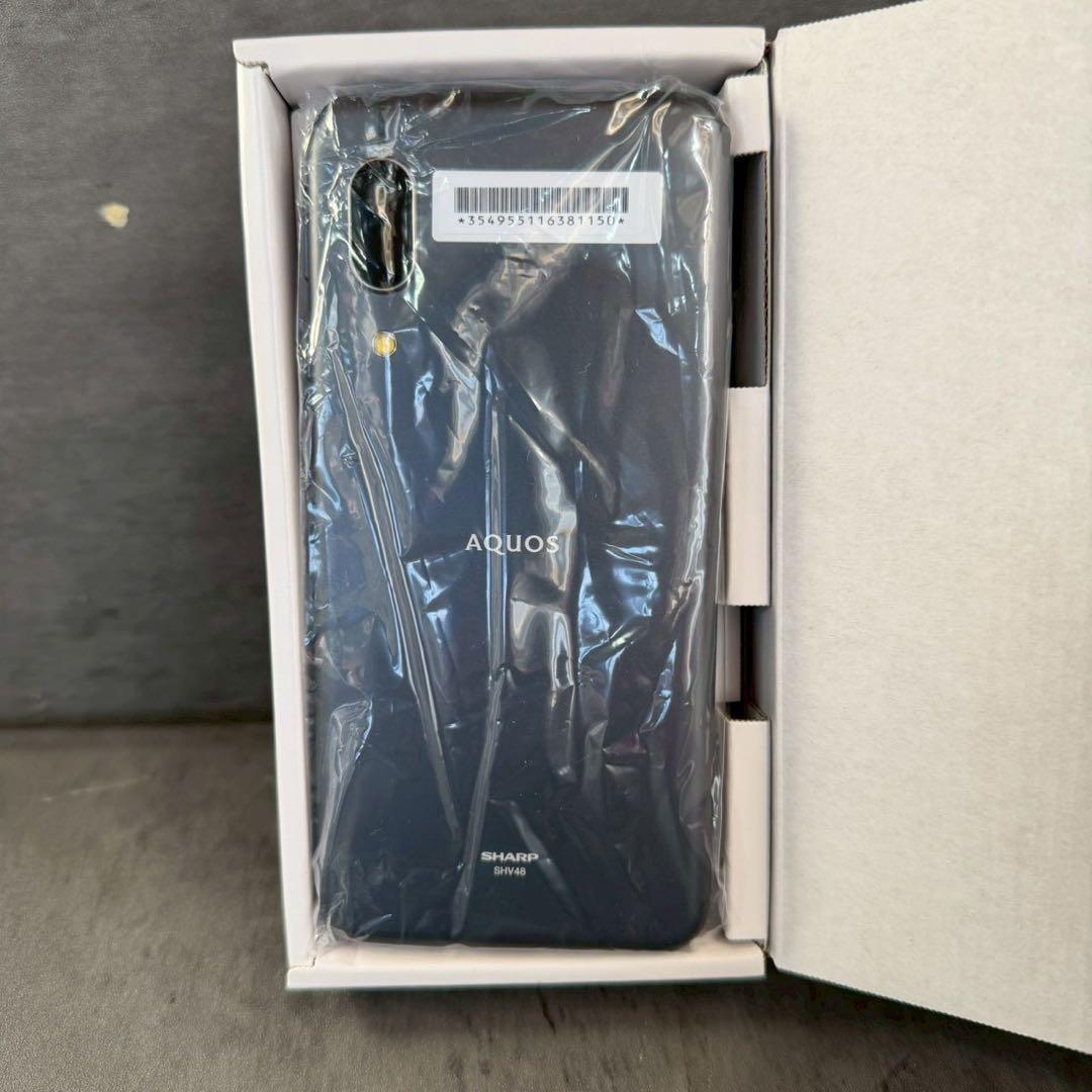 AQUOS sense3 basic SHV48 ブラック SIMフリー可 UQ
