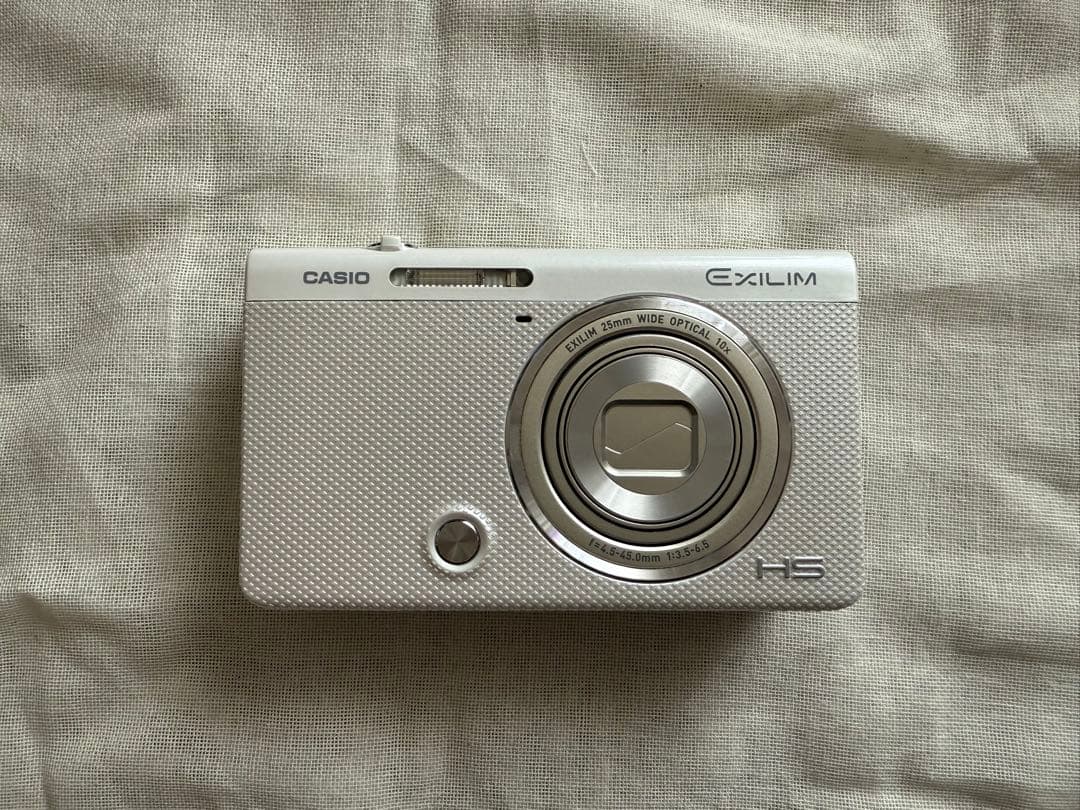【美品/SDカード付】CASIO EX-ZR70 ホワイト