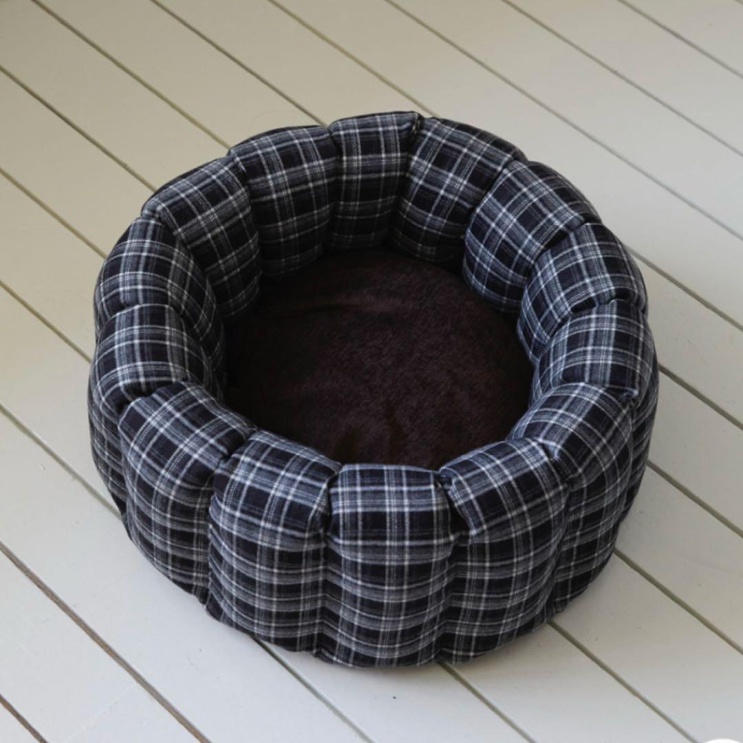 韓国【azalea】 canele check black