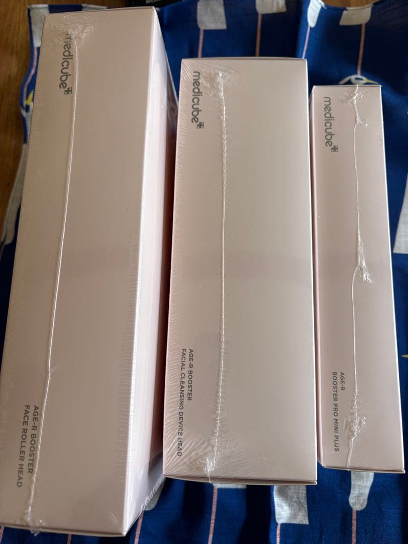 medicube ミニプラス　EMSローラー　クレンジングヘッド 3種セット