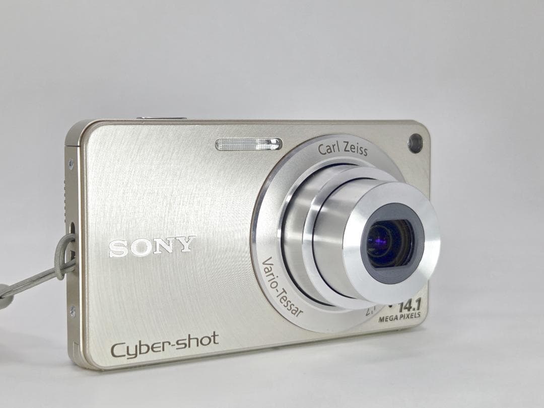 ソニー　SONY cyber-shot DSC-W350 ゴールド《動作確認済》