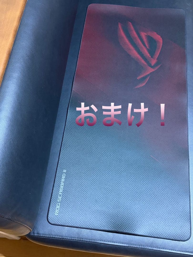 ROG Falchion メカニカルキーボード 本体 マウスパッド付き！