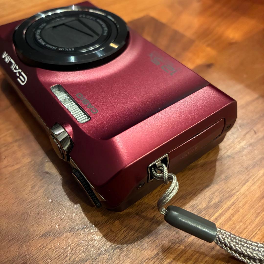 【極美品/付属品完備】CASIO EXILIM EX-H30 レッド コンデジ
