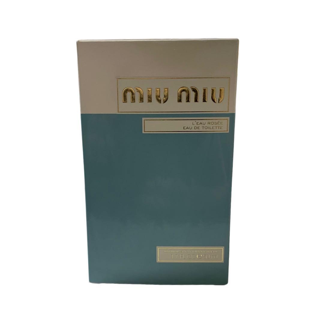 新品・未使用　miumiu ミュウミュウ　ロー　ロゼ　オードトワレ　50ml