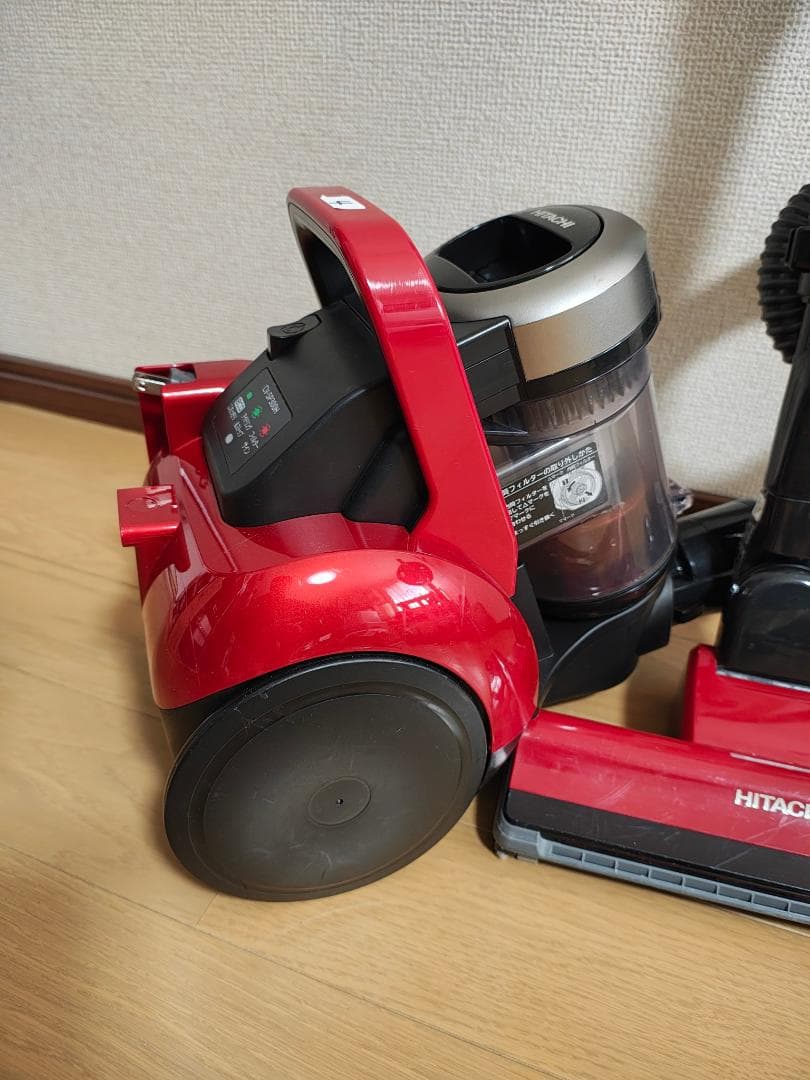 日立★キャニスター掃除機★CV-SP300H★2020年製★ホースのボタン反応△