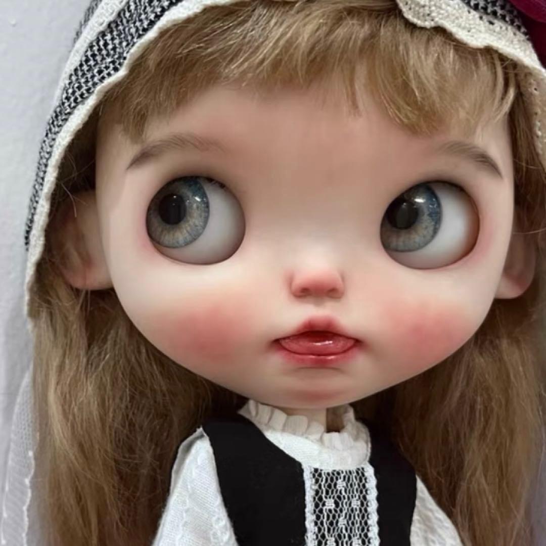 作家様カスタムブライス ネオブライス ドール かわいい ベロだし 悪戯っ子