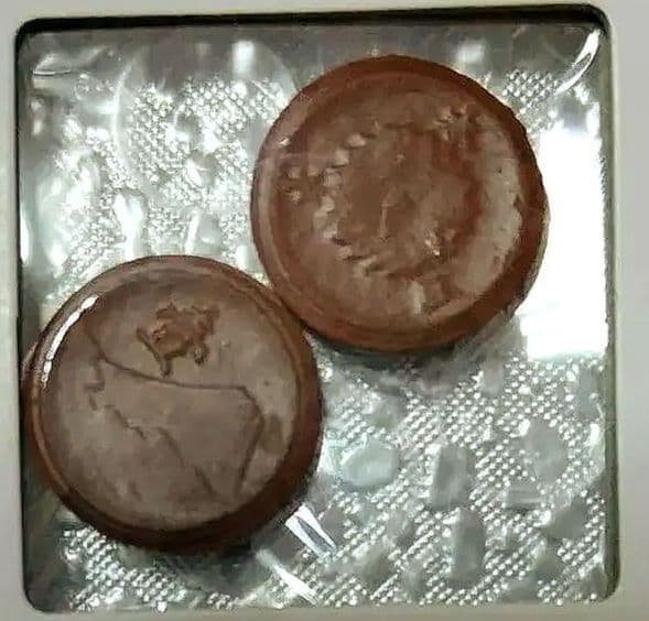 不発行一銭陶貨厚肉タイプ