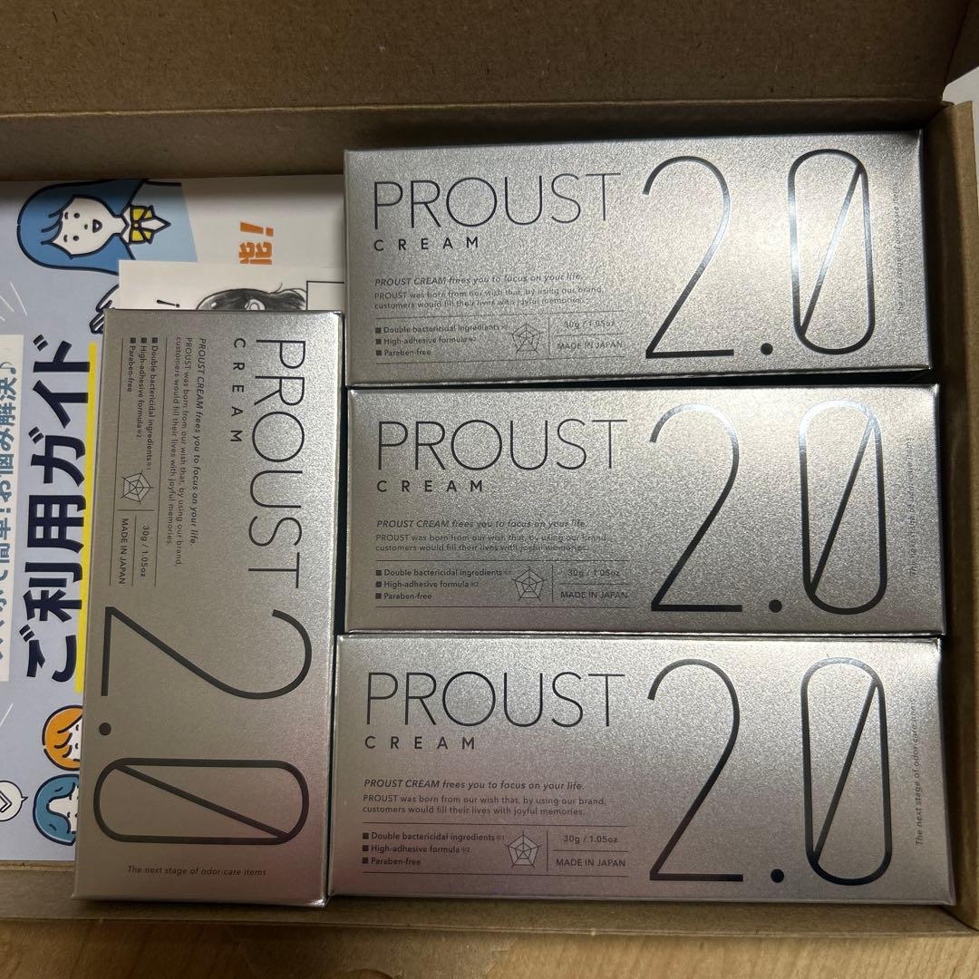 PROUST CREAM 2.0 4個入り