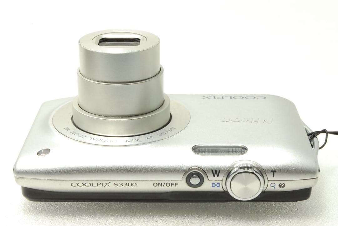 Nikon COOLPIX S3300❤️スマホ転送 動作確認済 シルバー ニコン
