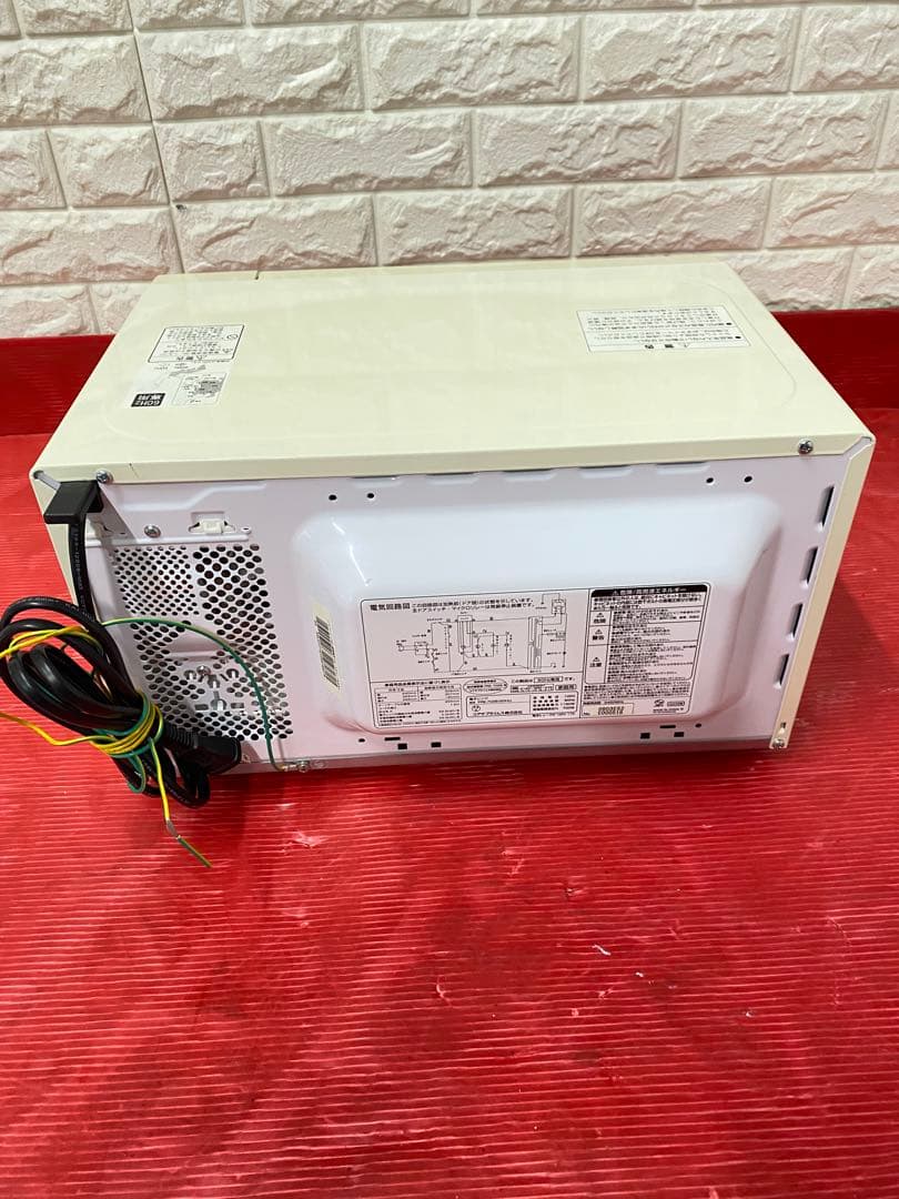 ユアサ プライムス レトロ電子レンジ 17L PRE-702B 西日本 60Hz