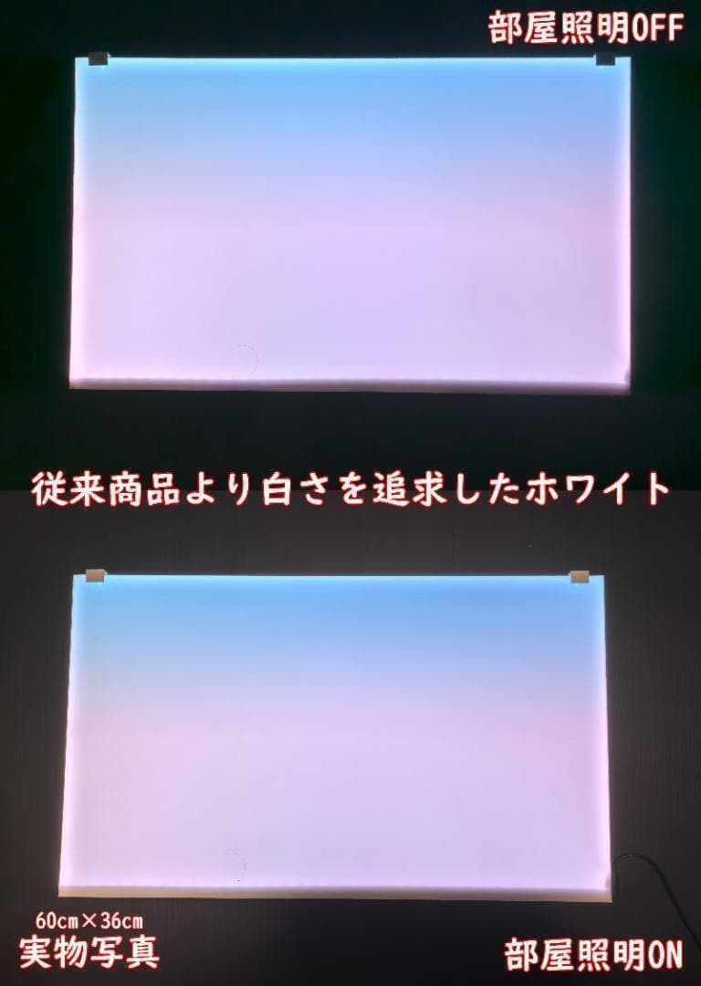 WRGB ライトスクリーン 60cm×36cm 水槽 スクリーンライトA2291
