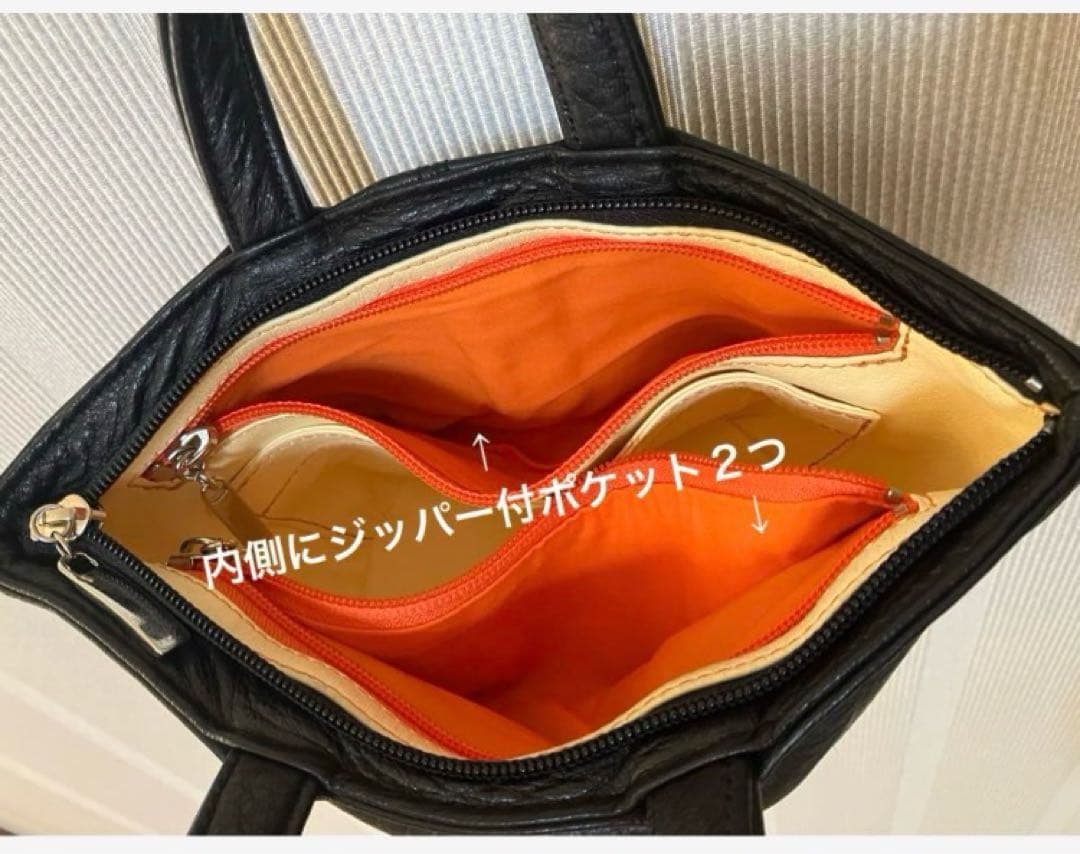アクセサリーポーチ　大人可愛いミニマムサイズの舟形レザーバッグ　ハンドメイド
