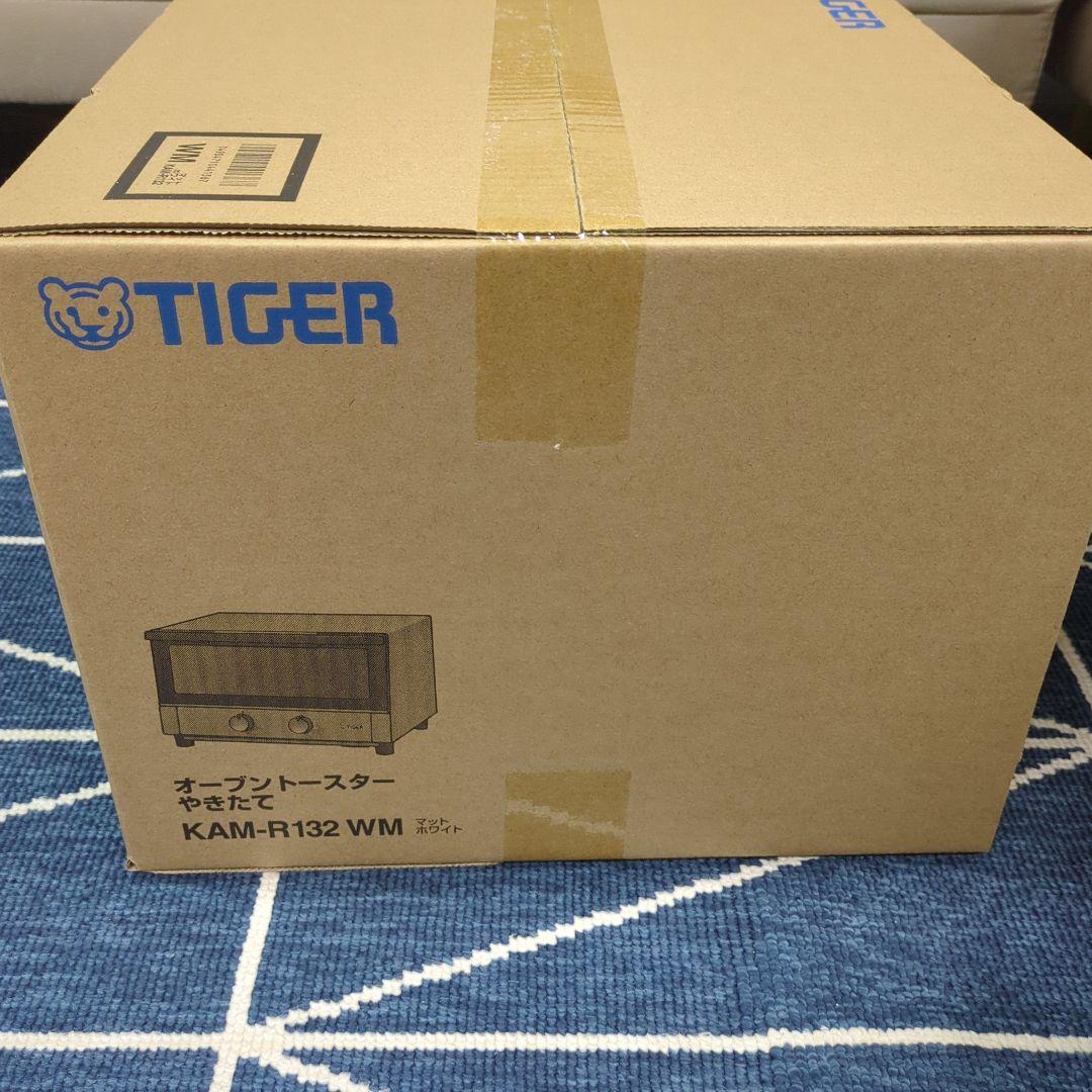 [新品]タイガー　オーブントースター　やきたて　KAM-R132 WM