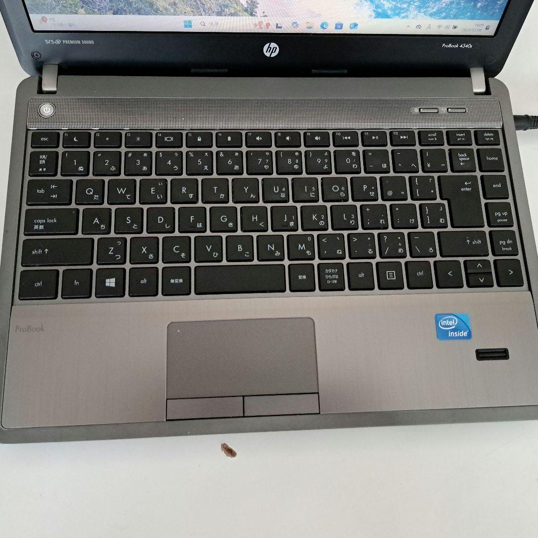 【中古】hp Probook 4340s i5-3320M SSD250G