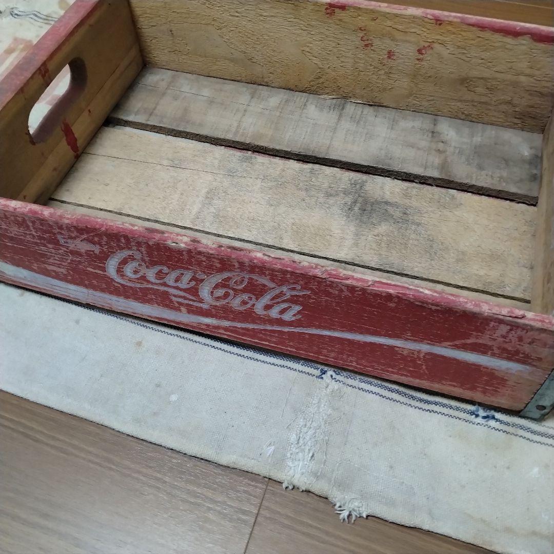 60s vintage コカ・コーラ ウッドボックス 木箱 アンティーク