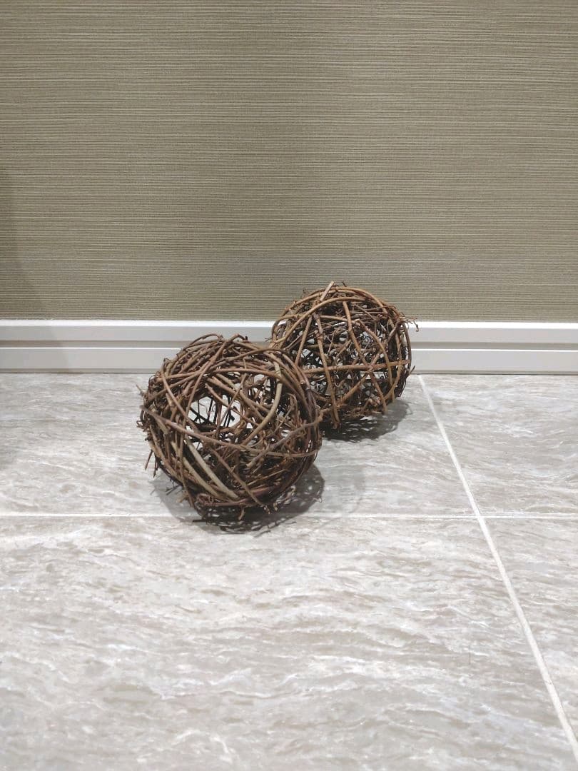 展示品 インテリアボール ボール 置物付き オシャレ