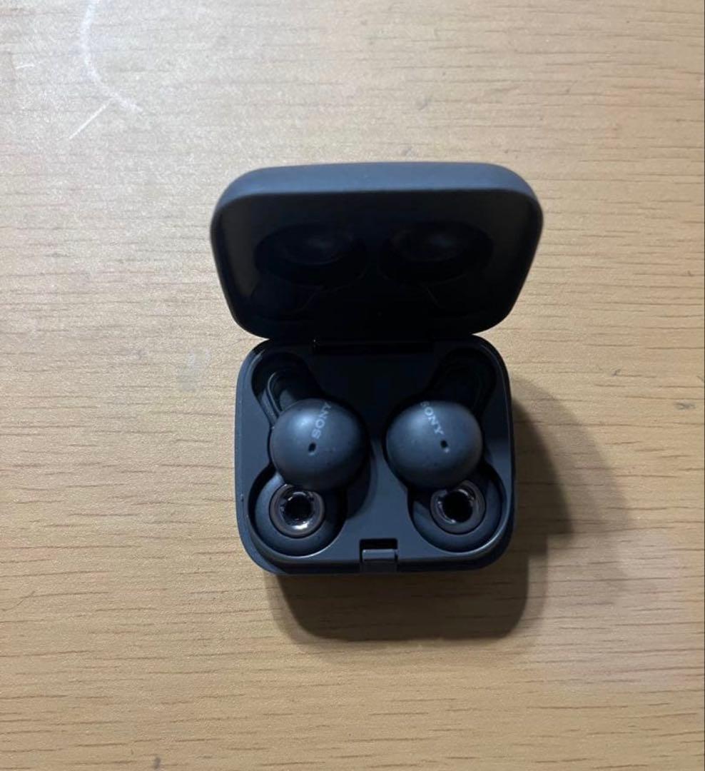 SONY LinkBuds ワイヤレスイヤホン グレー 充電ケース付き